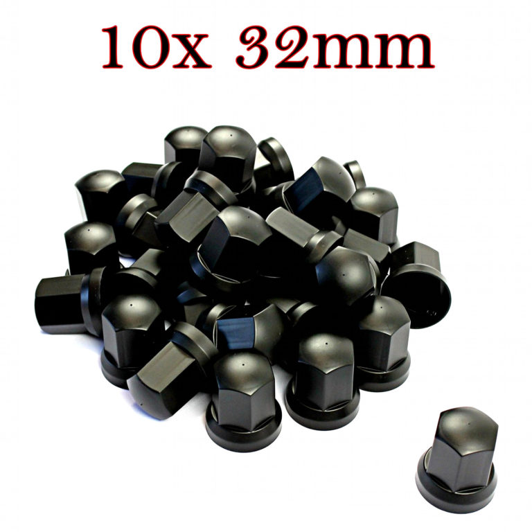 19mm Radmutterkappen Verchromt - 20 Stück Set Für Auto & Motorrad