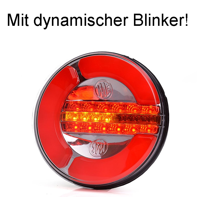 1x LED RÜCKLEUCHTE SCHLUSSLEUCHTE DYNAMISCHER BLINKER ...