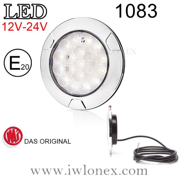 1083 iwlonex 600x592 - 1x LED RÜCKFAHRSCHEINWERFER 1083