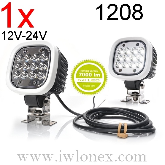1208 iwlonex 1 3 - LED POWER ARBEITSSCHEINWERFER 7000Lm! Nr. 1208