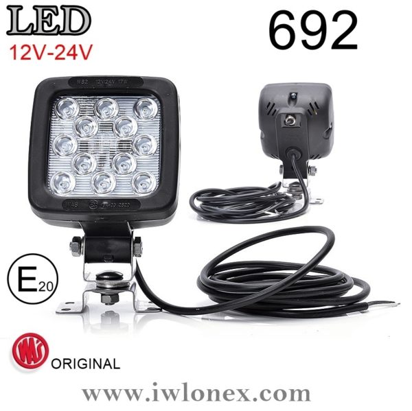 691 iwlonex 4 600x599 - LED ARBEITSSCHEINWERFER, Working lamp 691