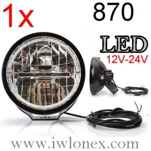 870 iwlonex 3 300x300 - 1x LED Fernscheinwerfer, Zusatzscheinwerfer mit Positionslicht Nr. 870