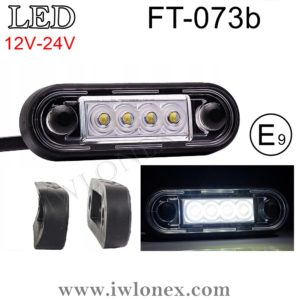 FT 073b iwlonex 5 300x300 - 1x LED UMRISSLEUCHTE POSITIONSLEUCHTE ABE FT-073b