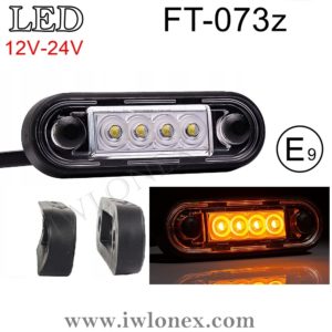 FT 073zz iwlonex 4 300x300 - 1x LED SEITENMARKIERUNGSLEUCHTE ABE FT-073z