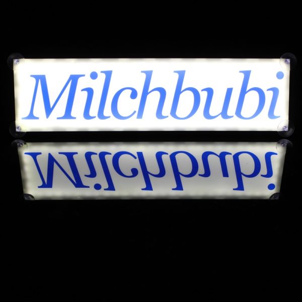 1 LKW LED NAMENSCHILD 24V MILCHBUBI – Bild 2