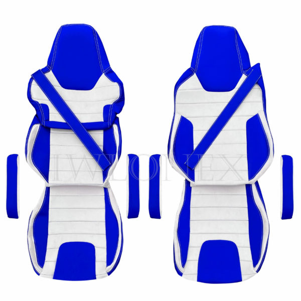 LKW Sitzbezuge passend fur MAN TGX ab 2020 IWLONEX Blau scaled 7 600x600 - LKW Sitzbezüge passend für MAN TGX, GX, GM  New ab 2020 - Blau