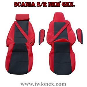 Sitzbezuge passend fur SCANIA R New Generation Rot 3 1 300x300 - LKW Sitzbezüge passend für SCANIA S u. R New Generation - Rot/Schwarz