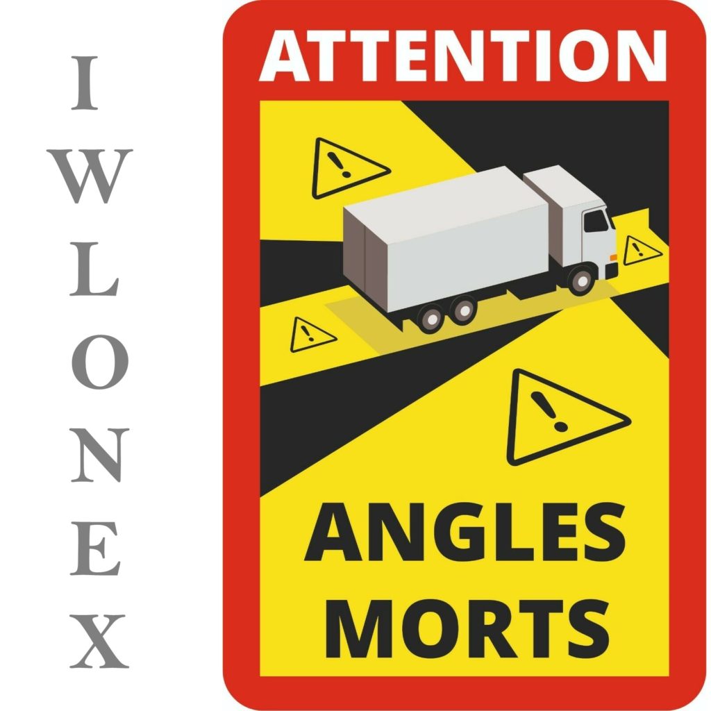 X Lkw Toter Winkel Aufkleber Angles Morts Blind Spot Iwlonex