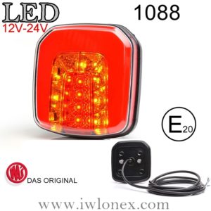 1088 iwlonex 300x300 - 1x LED HINTERE MEHRFUNKTIONSLEUCHTE mit Kennzeichenleuchte WAS 1088