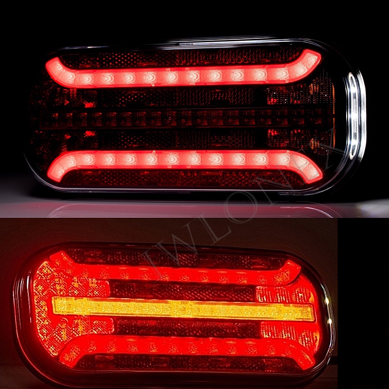 2x LED Anhänger Beleuchtung SET Rücklicht Rückleuchten Licht Heckleuchten  12V