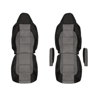 Sitzbezuge passend fur MAN New ab 2020 Schwarz Grau 300x300 - LKW Sitzbezüge passend für MAN TGX, GX, GM  New ab 2020 - Grau/Schwarz