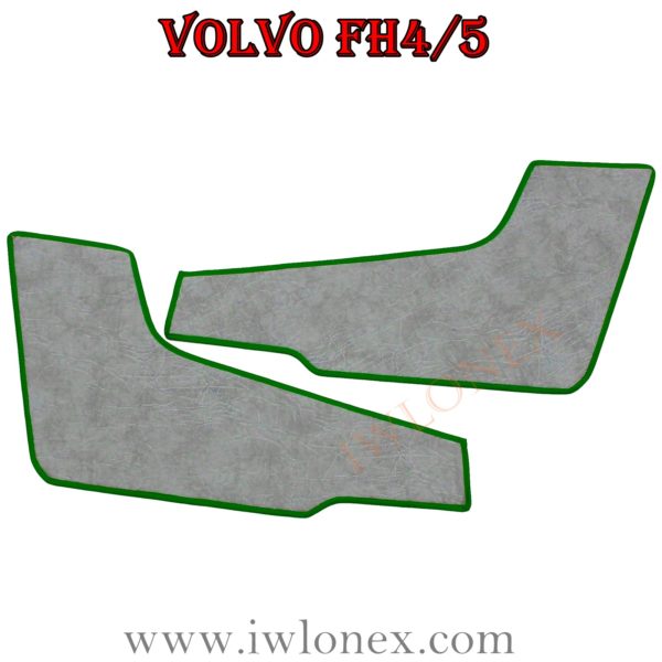Volvo Dunkelgrau LR 600x600 - Türverkleidung passend für VOLVO FH4 FH5 Links/Rechts Dunkelgrau