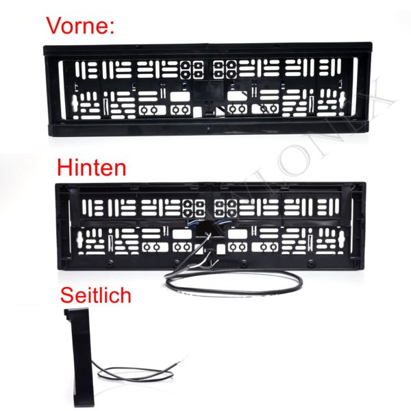 2100 iwlonex1 600x600 - 1x LED Kennzeichenleuchten mit Rahmen WAS 2100