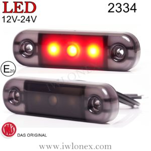 2334 iwlonex 300x300 - 1x LED UMRISSLEUCHTE ABE ROT DARK WAS 2334