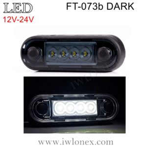 FT 073b DARK iwlonex 300x300 - 1x LED UMRISSLEUCHTE POSITIONSLEUCHTE ABE FT-073b DARK