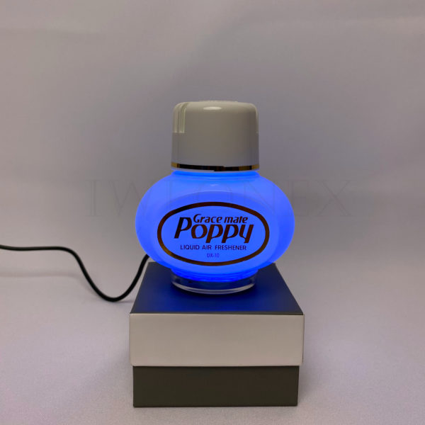 Poppy 150ml Jasmin RGB Blau IWLONEX 600x600 - LED RGB Stand passend für Poppy/Turbo 150 ml Duftflakon