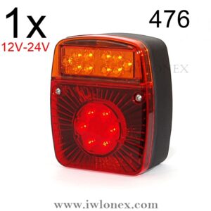 476 LED 300x300 - 1x LED RÜCKLICHT Rückleuchte SCHLUSSLEUCHTE WAS 476