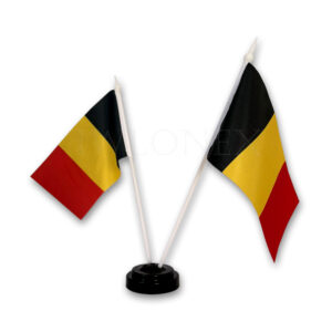 Fahne BELGIUM IWLONEX 1 300x300 - Mini Flagge - Belgium - 1 Stück