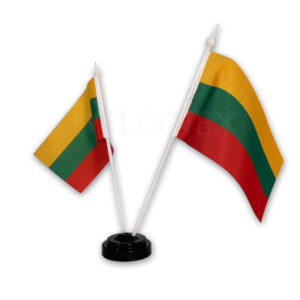 Fahne LITHUANIA IWLONEX 1 300x300 - Mini Flagge - Litauen - 1 Stück