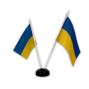 Fahne UKRAINE IWLONEX 1 300x300 - Mini Flagge - Ukraine - 1 Stück
