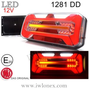 1281 iwlonex 300x300 - 1x LED HECKLEUCHTE, RÜCKLEUCHTE ABE, WAS 1281 DD Rechts