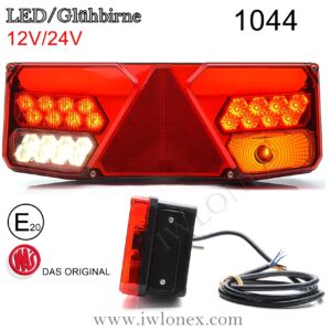1x LED HECKLEUCHTE, RÜCKLEUCHTE ABE, WAS 1041 Rechts