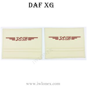Kühlschrank, Staufachverkleidung Glattleder, BEIGE passend für DAF XG
